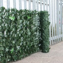 Rollo malla de hojas verde oscuro  1x3m
