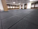 Losa piso caucho gym negro 1000X1000X20
