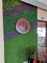 Follaje artificial - 50 x 50 cm -  Decogreen - A013 - Lavanda