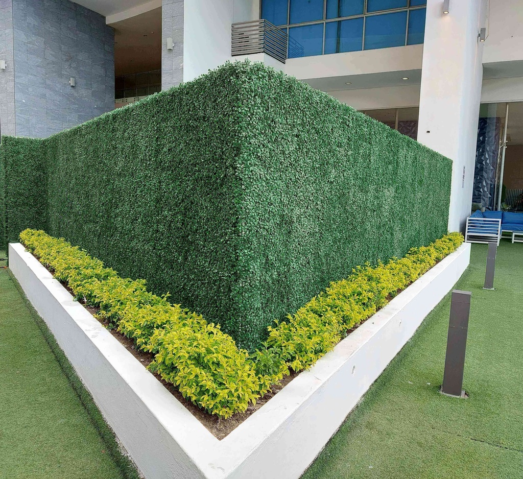 Follaje artificial - 50 x 50 cm - Decogreen - A001 - Boxwood 