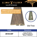 Moldura "R" reductor - Reducer - PVC - para SPC click - Savannah collection - 2400*45*7 mm