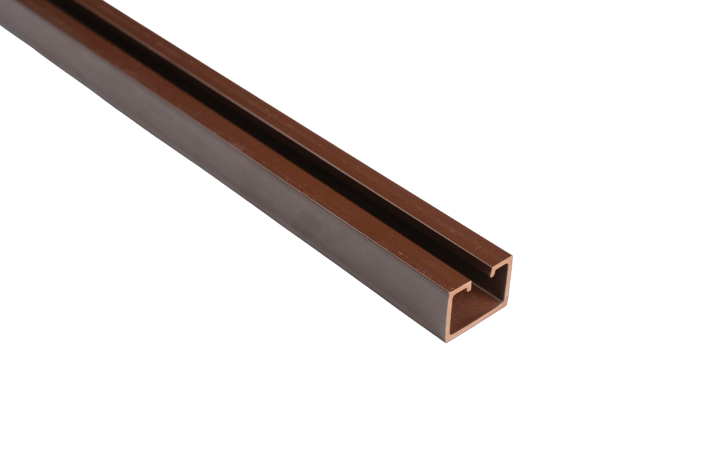 Riel Superior - Top Rail - OAK-05 - Chocolate - 29*21*1500mm