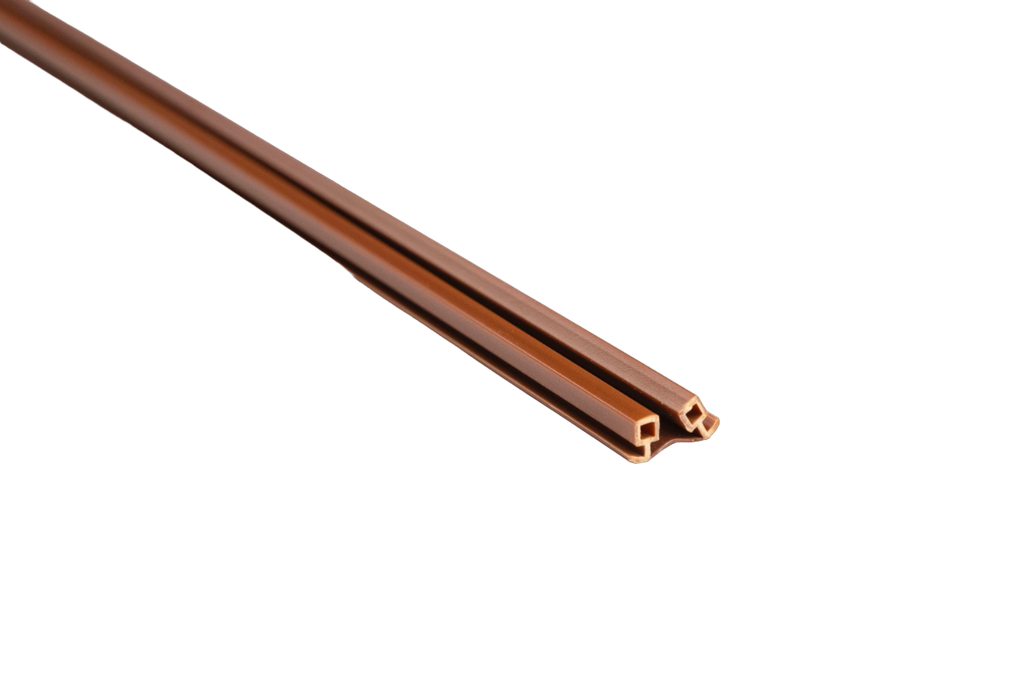 Bisagra Suave - Soft Hinge - OAK-05 - Chocolate - 10*0.5*2800mm
