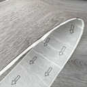 Caja piso PVC - Autoadhesivo - CE-07 - Ceniza - Caja 5 m2 - 36 láminas por caja - 152*914*2 mm