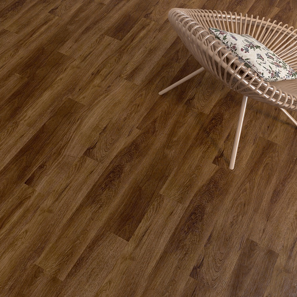 Caja piso PVC - Autoadhesivo - EE-05 - Ebano Elegante - Caja 5 m2 - 36 láminas por caja - 152*914*2 mm