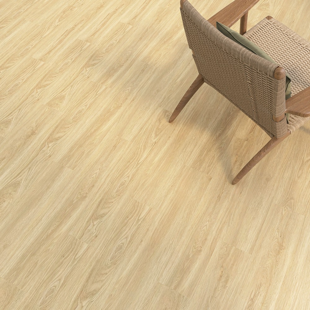 Caja piso PVC - Autoadhesivo - HC-02 - Haya Clara - Caja 5 m2 - 36 láminas por caja - 152*914*2 mm