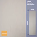Wall panel - Lámina PS - Light gray - 4*611*2900 mm