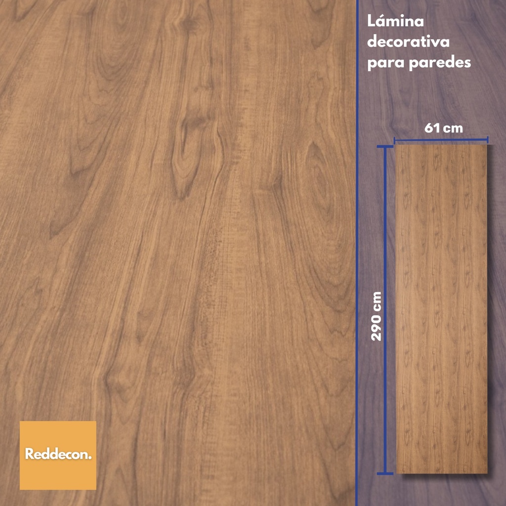 Wall panel - Lámina PS - Cedro - 4*611*2900 mm