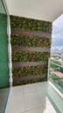 Follaje artificial - 50 x 50 cm -  Decogreen - A019M - Bromelia mixta