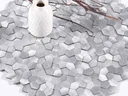 Lámina decorativa de aluminio - Mosaico - autoadhesivo - pela y pega - 288*288*4 mm