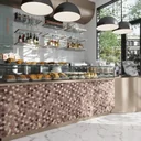 Lámina Decorativa de Aluminio y PVC - Cobre - autoadhesivo - Pela y Pega - 288*292*4 mm