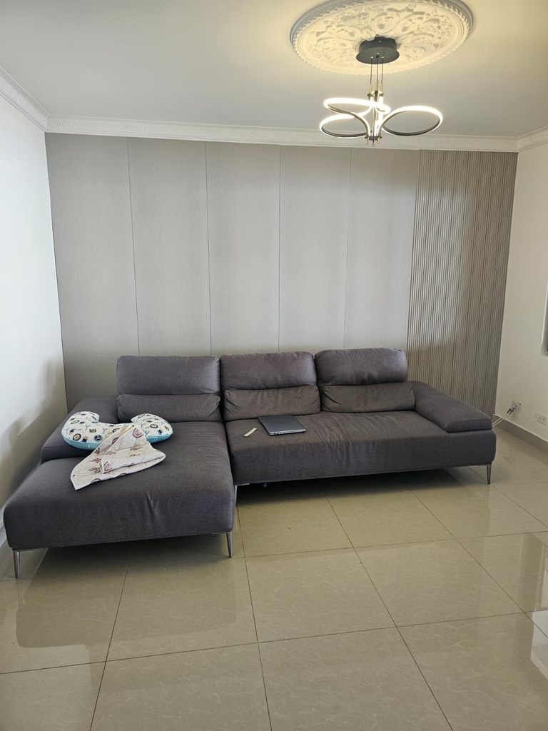 Wall panel - Lámina decorativa PS - Light gray - 4*611*2900 mm