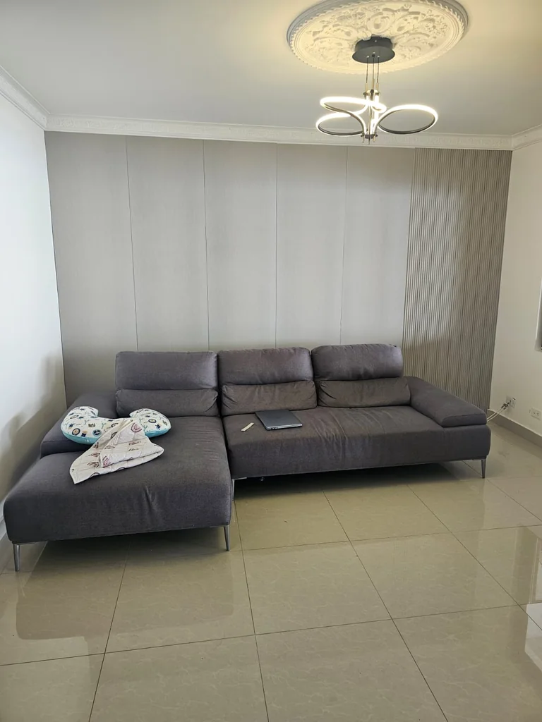 Wall panel - Lámina decorativa PS - Light gray - 4*611*2900 mm
