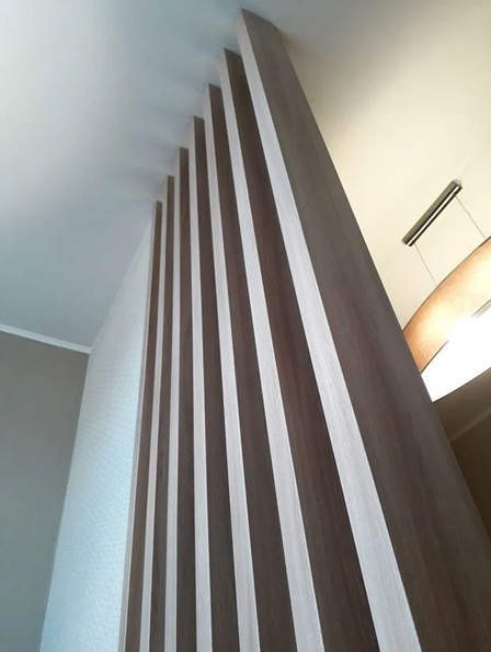Pergola Decorativa Tubo WPC 4" X 2" - Textured Grey - Rectangular 100X50x2900mm
