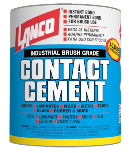 1/4 Galon pegamento cemento contacto - Lanco - 250 ml