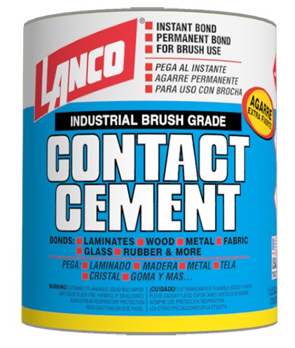 1/4 Galon cemento contacto - Lanco - 250 ml