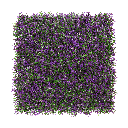 Follaje artificial - 50 x 50 cm -  Decogreen - A013 - Lavanda