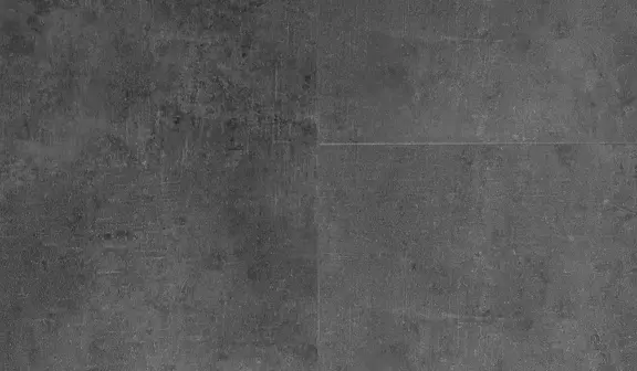 Caja piso SPC - 6mm - Sistema Clic - Álto tráfico - Black Concrete - Gris oscuro - Manto padding incluido