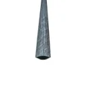 Moldura "QR" cuarto redondo SV-521 Wild gray - Quarter round - PVC - para SPC click - Savannah collection - 2400*28*15 mm