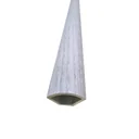 Moldura "QR" cuarto redondo SV-509 White Savannah - Quarter round - PVC - para SPC click - Savannah collection - 2400*28*15 mm