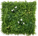 Jardín vertical - L038 - Boscoso floreado amarillo - 100 x 100 cm (1 m2)