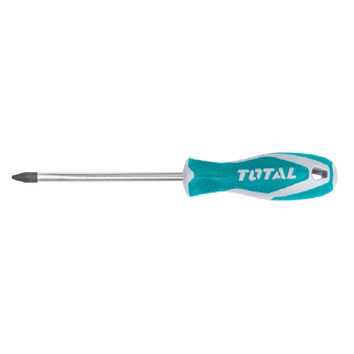 Destornillador de estrella PH1. Diam. 5.0 mm. Largo 100 mm. Material S2.