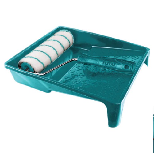Set de Rodillo de pintar 230mm/9" y bandeja . 40.5*30*7.5 cm. Alta calidad