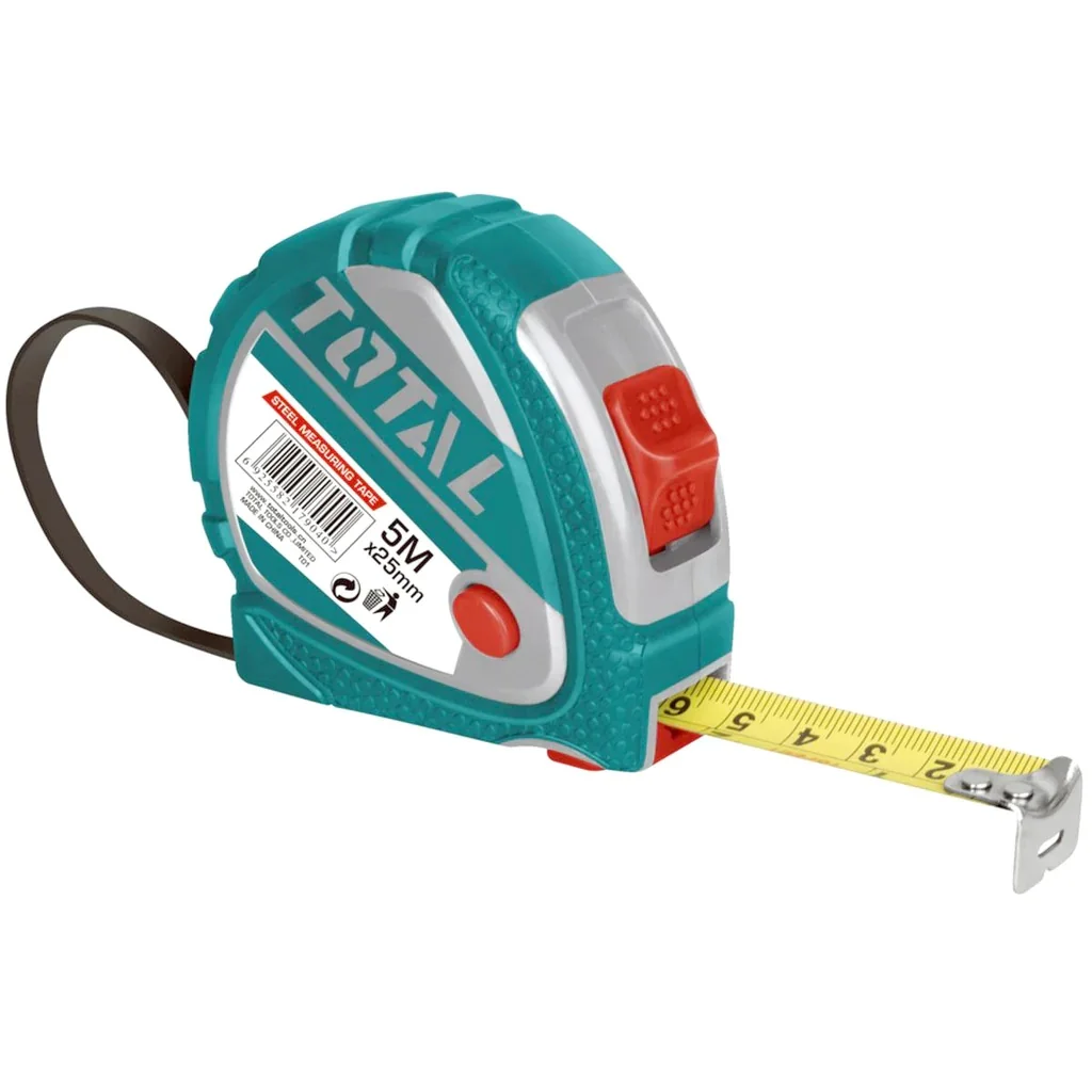 Cinta metrica y pulgada 5 mts x 25 mm. Alta calidad