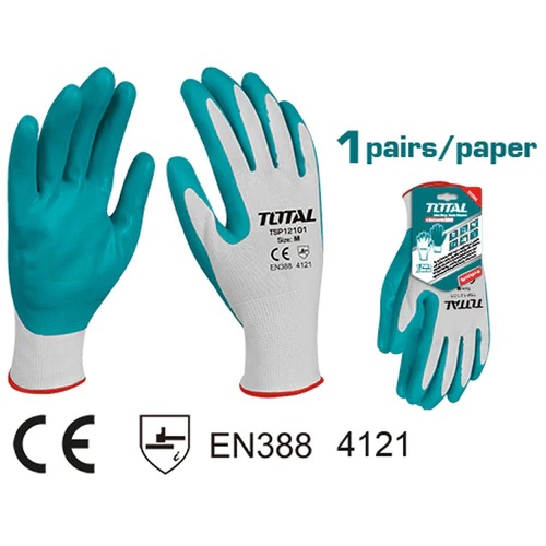 Guantes de nitrilo en la palma - Medida XL - 1 par