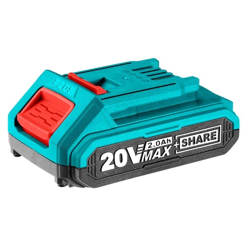 Batería de 20 V Litio 2.0 Ah - Indicador Led de carga - Esta batería es compatible con múltiples herramientas inalámbricas Total