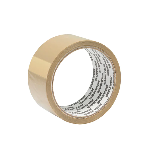 Cinta Canela - Hot Melt - Para Empaque  - 2&quot; X 150M - Surtek