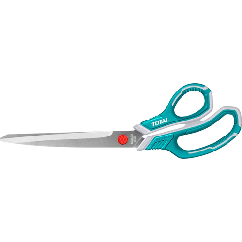 Tijera De 215 Mm (8-1/2") - De Acero Inoxidable - Ancho De La Hojilla: 2.5Mm - Mango Ergonomico