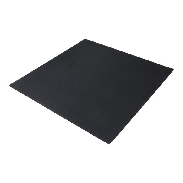 Loseta piso caucho gym - Negro - 1000*1000*15 mm