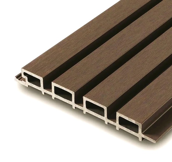 Lámina Acanalada Decorativa - WPC - Exteriores - Brown - 26*219*2900 mm