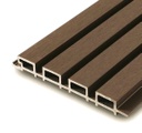 Lámina Acanalada Decorativa - WPC - Exteriores - Brown - 26*219*2900 mm