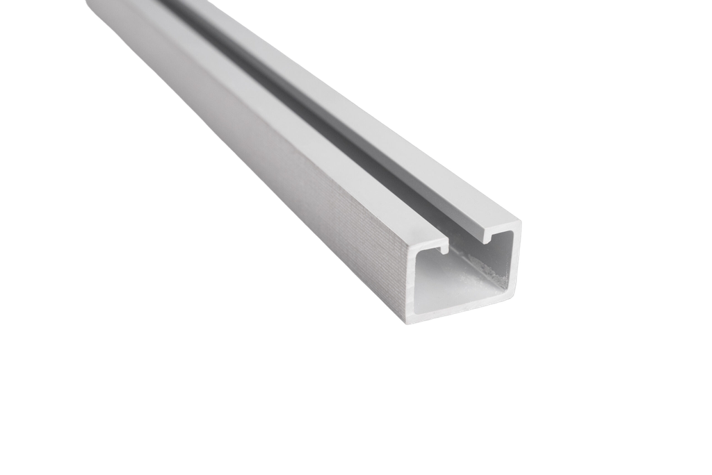 Riel Superior - Top Rail - PLAID-031 - Gris - 29*21*1500mm