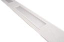 Panel Completo con Cristal - Full Panel with Glass - OAK-00 - Blanco- 100*6*2800 mm
