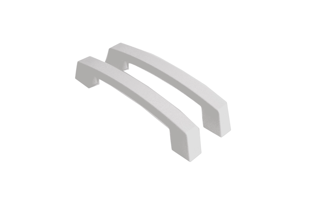 Juego de Manijas - Handle Set - OAK-00 - Blanco - Par