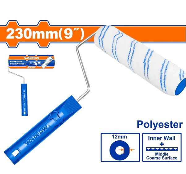 Rodillo Para Pintar 9" - Paredes Internas - Altura De La Fibra:12Mm - Poliéster