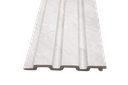 [RP-LA-MB-06] Lámina Acanalada Decorativa - PS - Marmol blanco - 12*120*2900 mm