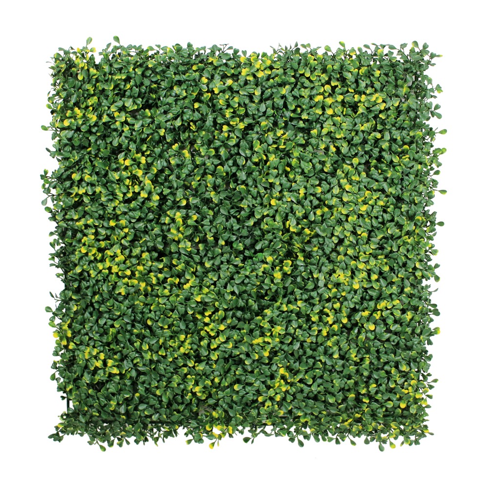Follaje artificial - 50 x 50 cm - Decogreen - A001B - Boxwood gold