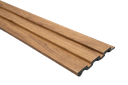 Lámina Acanalada Decorativa - PS - Cedro - 12*120*2900 mm