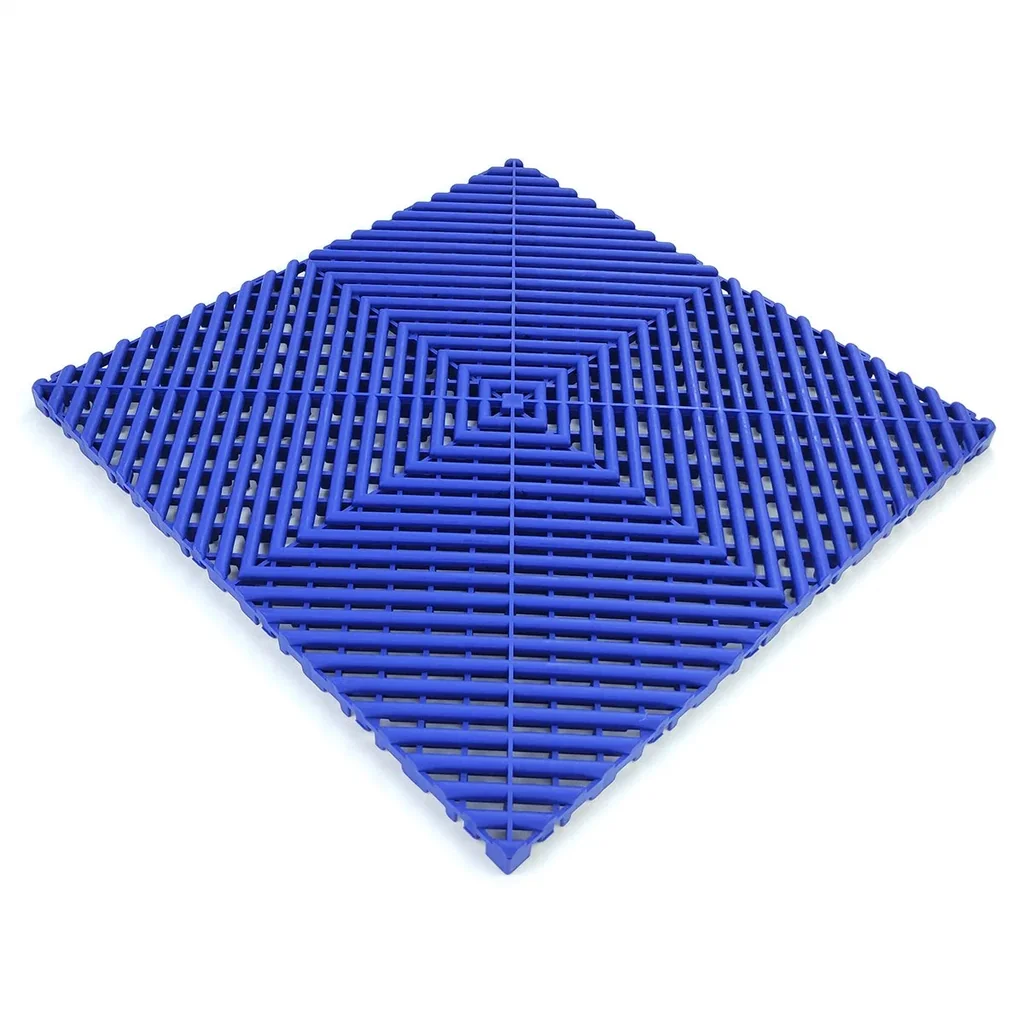 Piso garaje - Azul - PVC - Armable - 400*400*18mm
