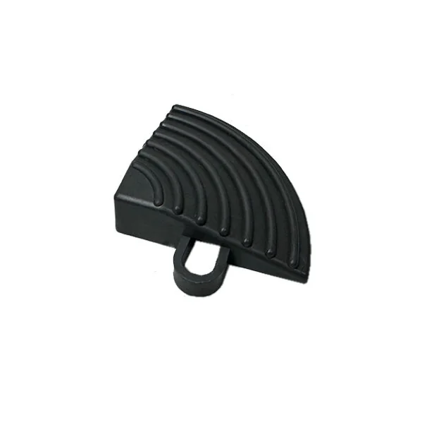 Rampa para piso garaje - PVC - Esquinero - Color negro