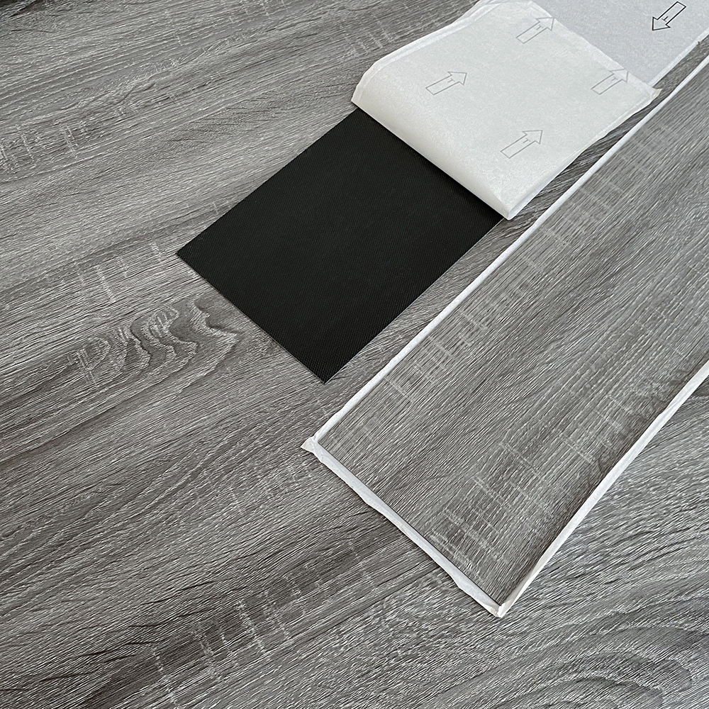 Caja piso PVC - Autoadhesivo - PI-08 - Pizarra - Caja 5 m2 - 36 láminas por caja - 152*914*2 mm