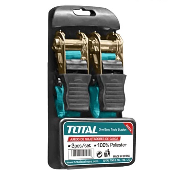 Sujetadores Tipo Matraca - 1.8m X 25mm - Carga 0.65 Ton - Juego de 2