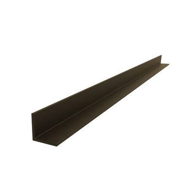 Angulo De 1/2" X 1/2" - Espesor 1.2 mm. - Largo 2.70 Mts. - Acabado Anodizado Bronce - 15 Micron - 12.7*12.7*2700 mm