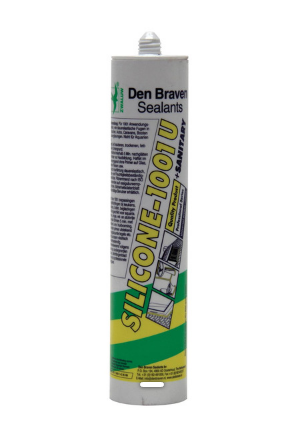 Silicon Zwaluw 1001 U - Acetico - Transparente - 300 ml - Den Braven