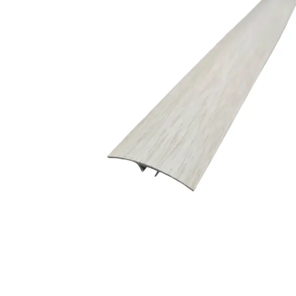 Terminal o transición de aluminio - Gris Claro - Hazy Time wood - Reducer - 30*6*2700mm