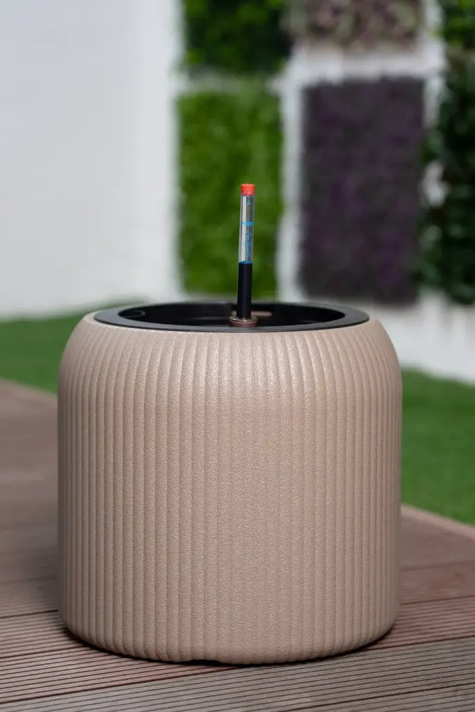 Macetero - Mediano - Circular - 38*35cm - Caqui